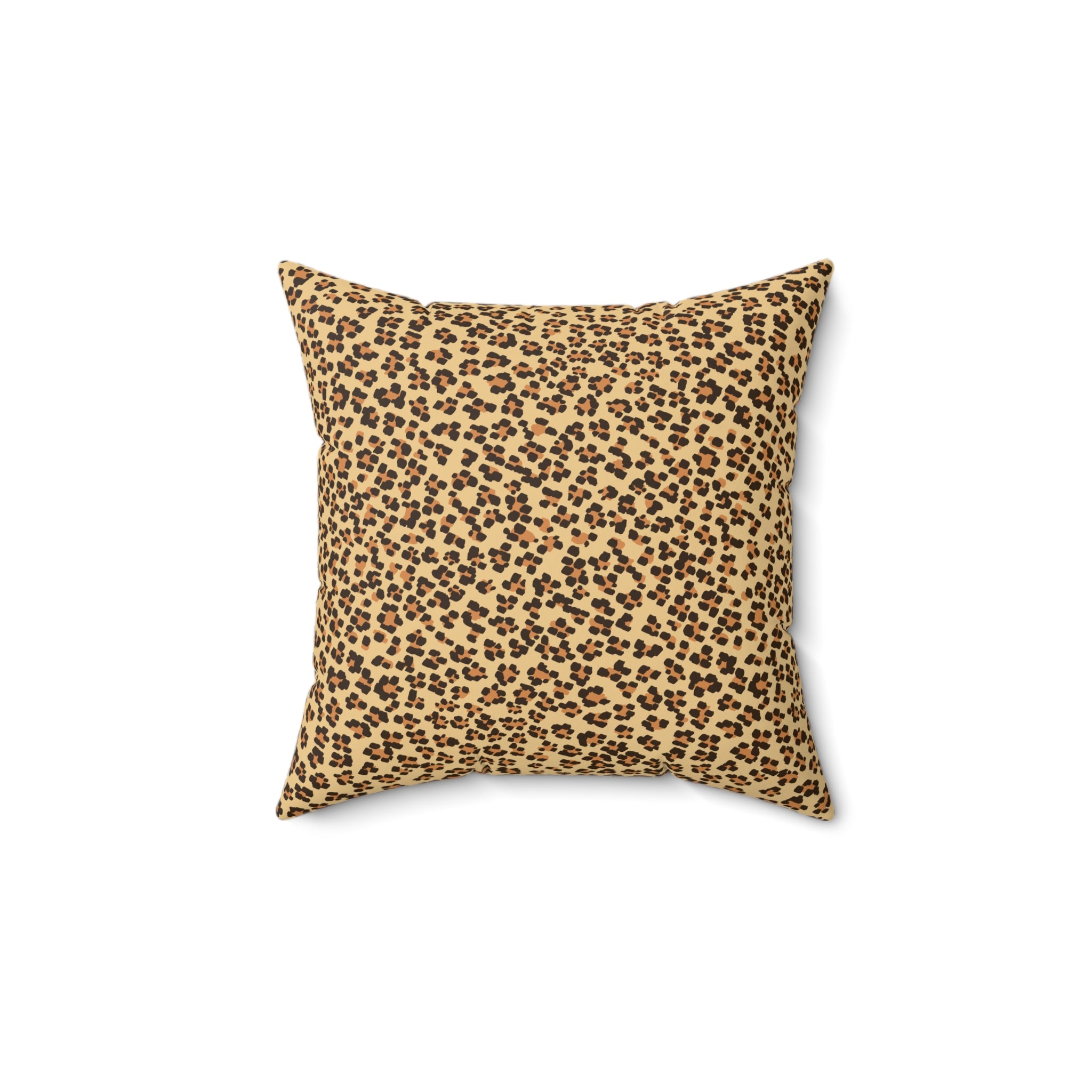 Leopard Print Decorative Pillow | Cozy Living Room Accent Cushion, Wild Animal Home Decor, Animal Print Gift, Modern Style
